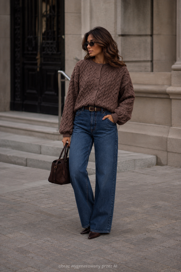 sweter Abby - mokka