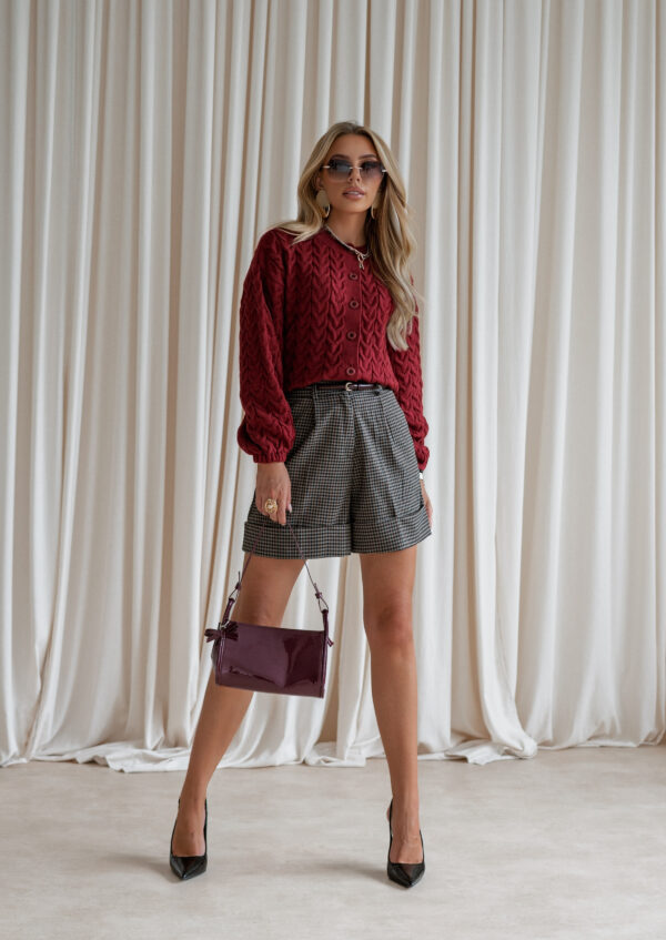 sweter Abby - bordo