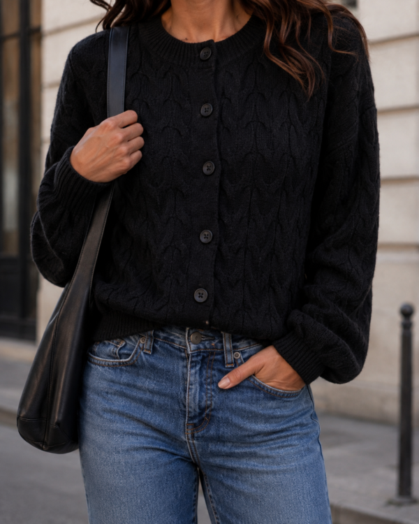 sweter Abby - czerń
