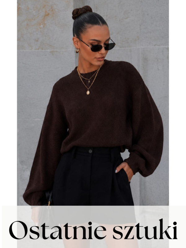 sweter Poppy - brąz