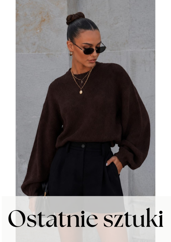 sweter Poppy - brąz