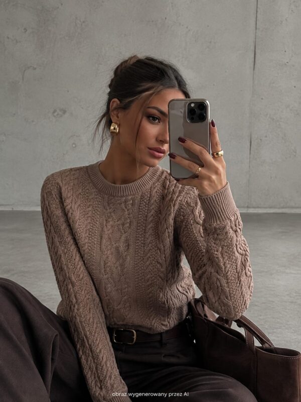 sweter Molly - mokka