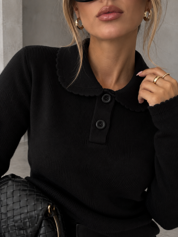 sweter Marco - czerń - realizacja kolejnych zamówień po 26.10.2026 r.